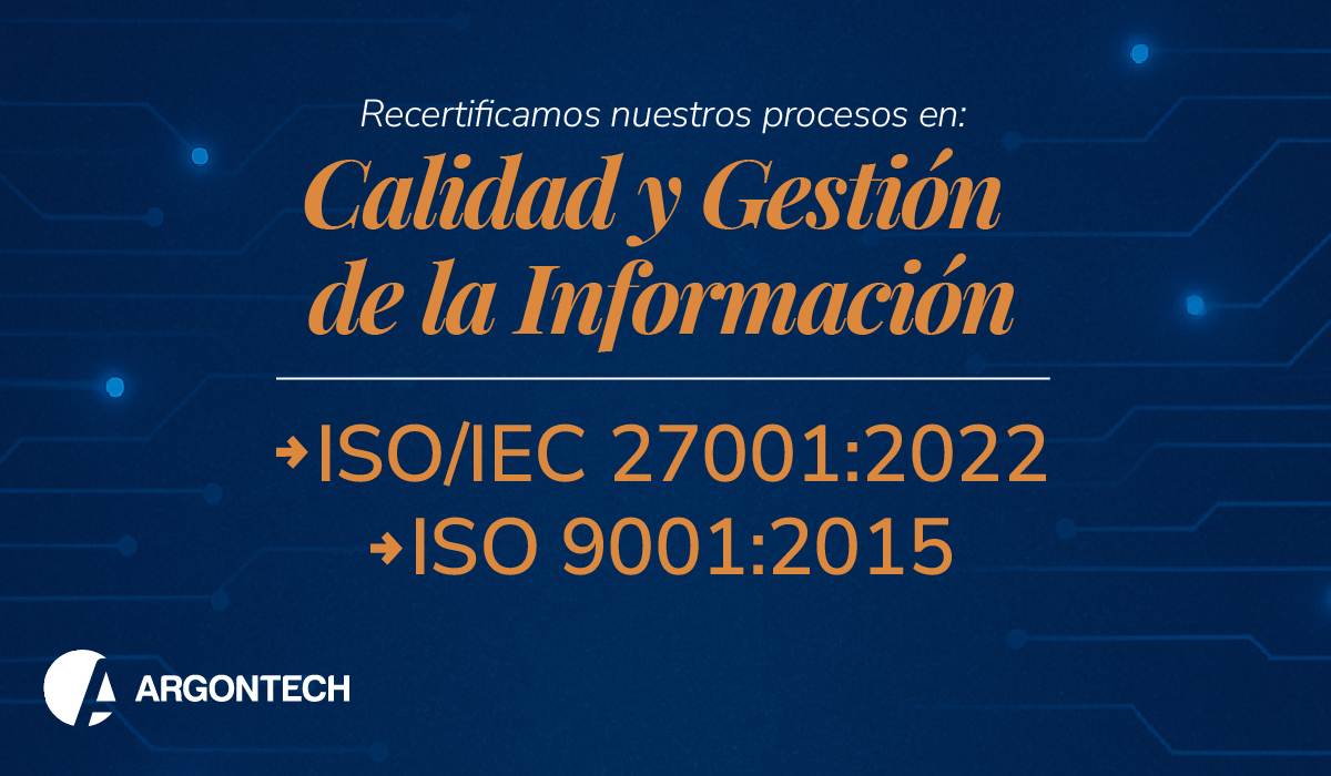 Seguridad, calidad y confianza: renovamos nuestras certificaciones ISO